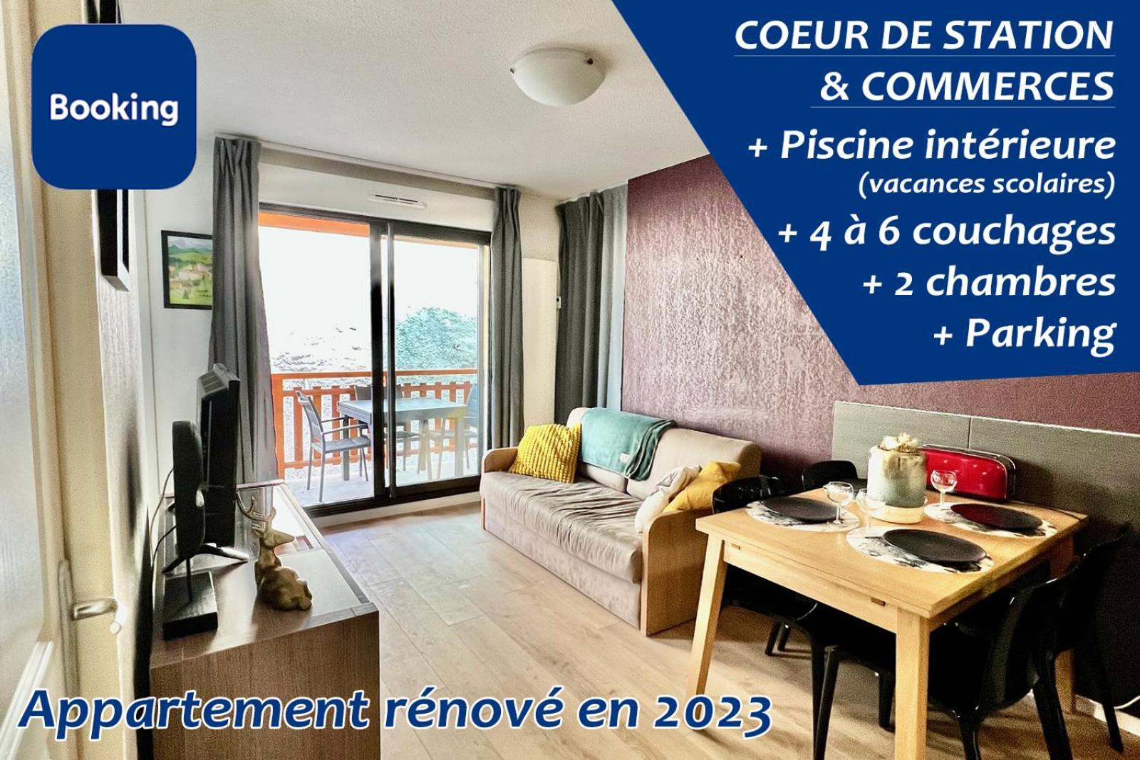 Appartement Familial Avec Parking Centre Valberg Peone Екстер'єр фото