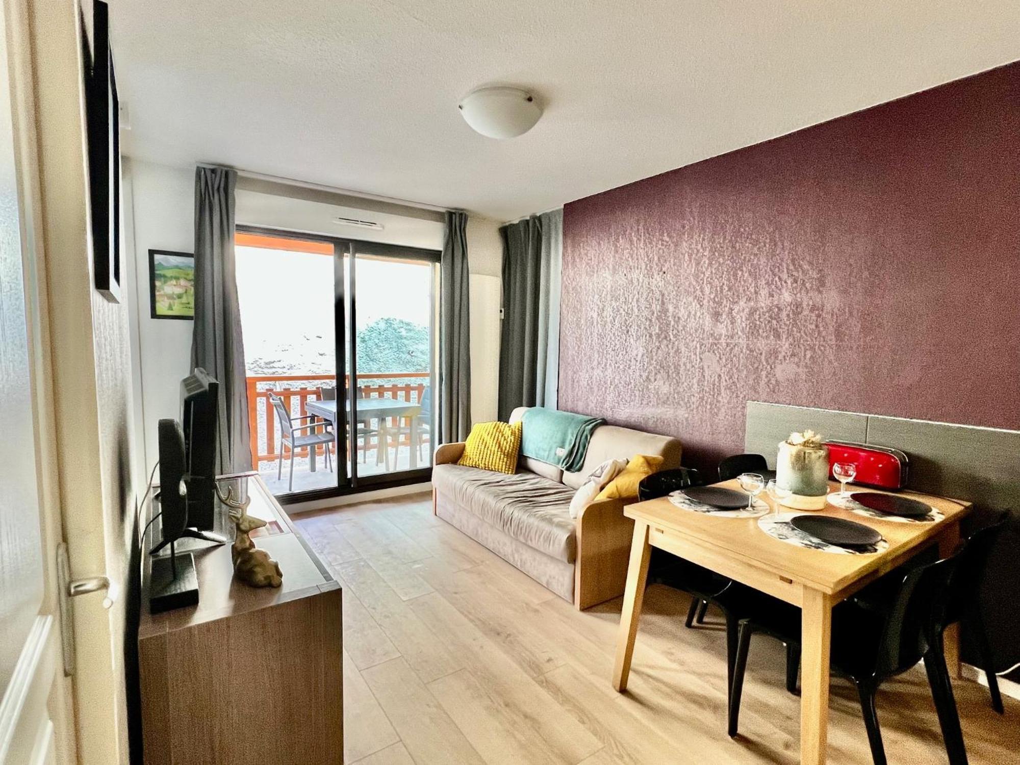 Appartement Familial Avec Parking Centre Valberg Peone Екстер'єр фото