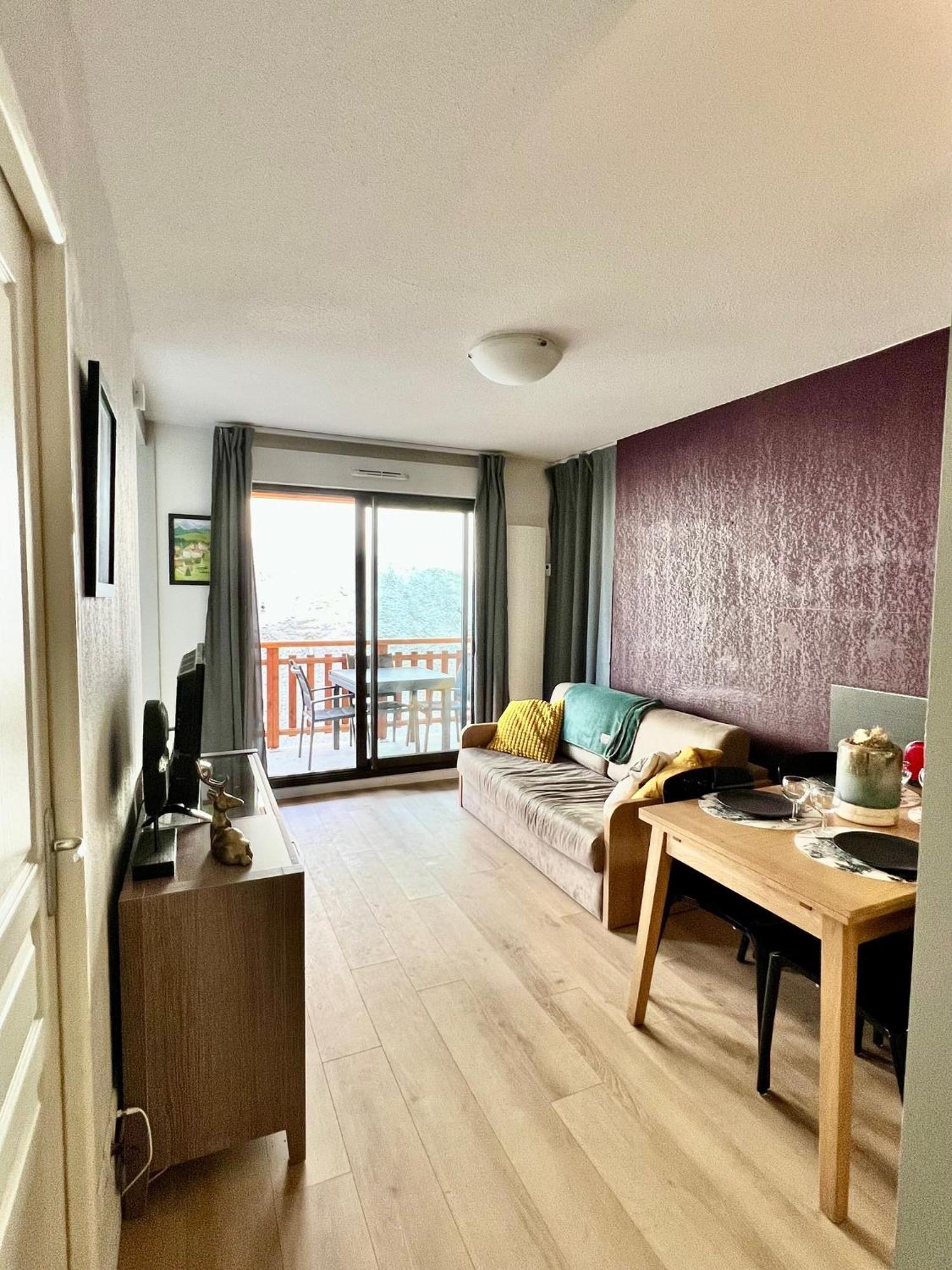 Appartement Familial Avec Parking Centre Valberg Peone Екстер'єр фото