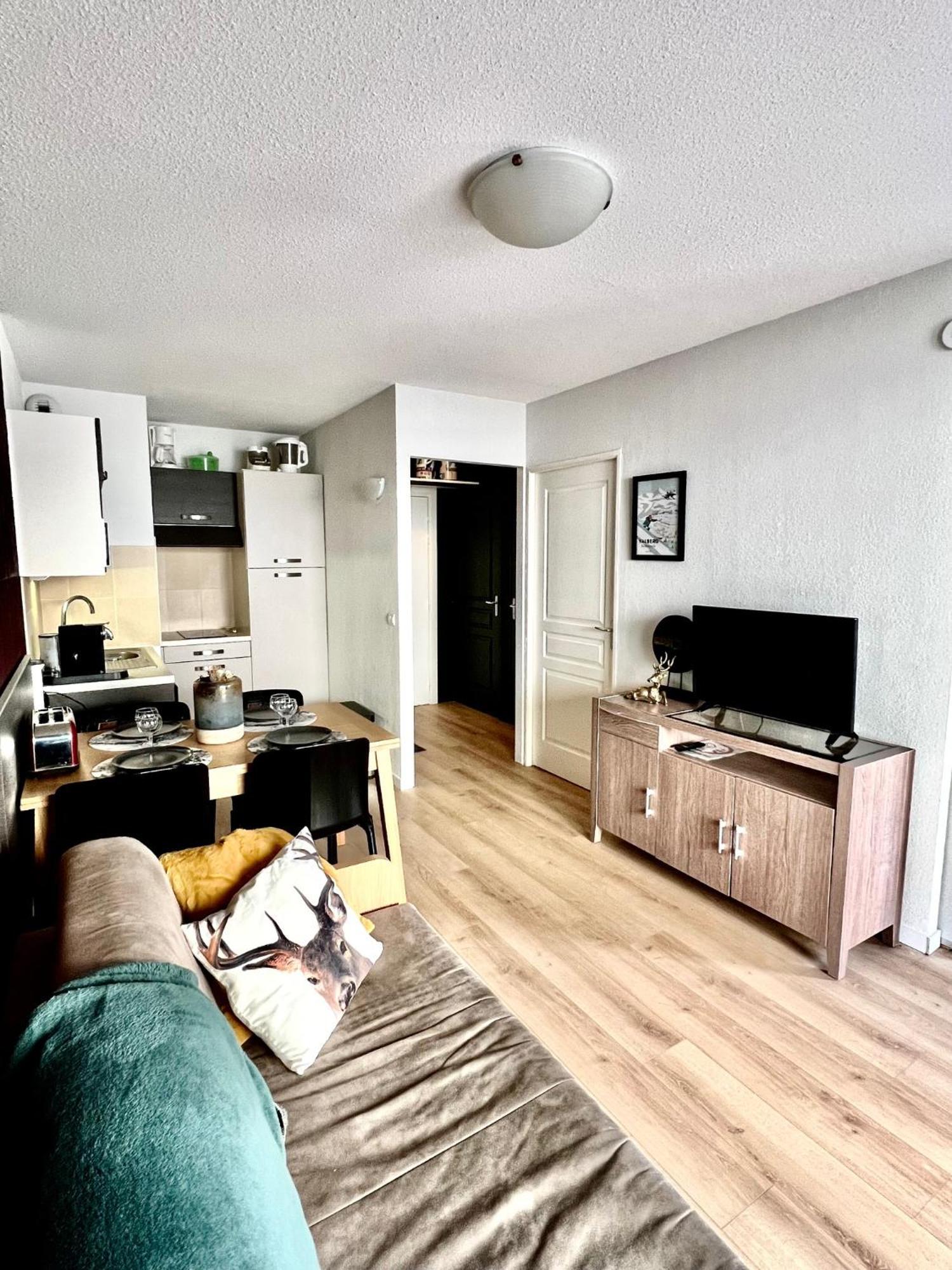 Appartement Familial Avec Parking Centre Valberg Peone Екстер'єр фото